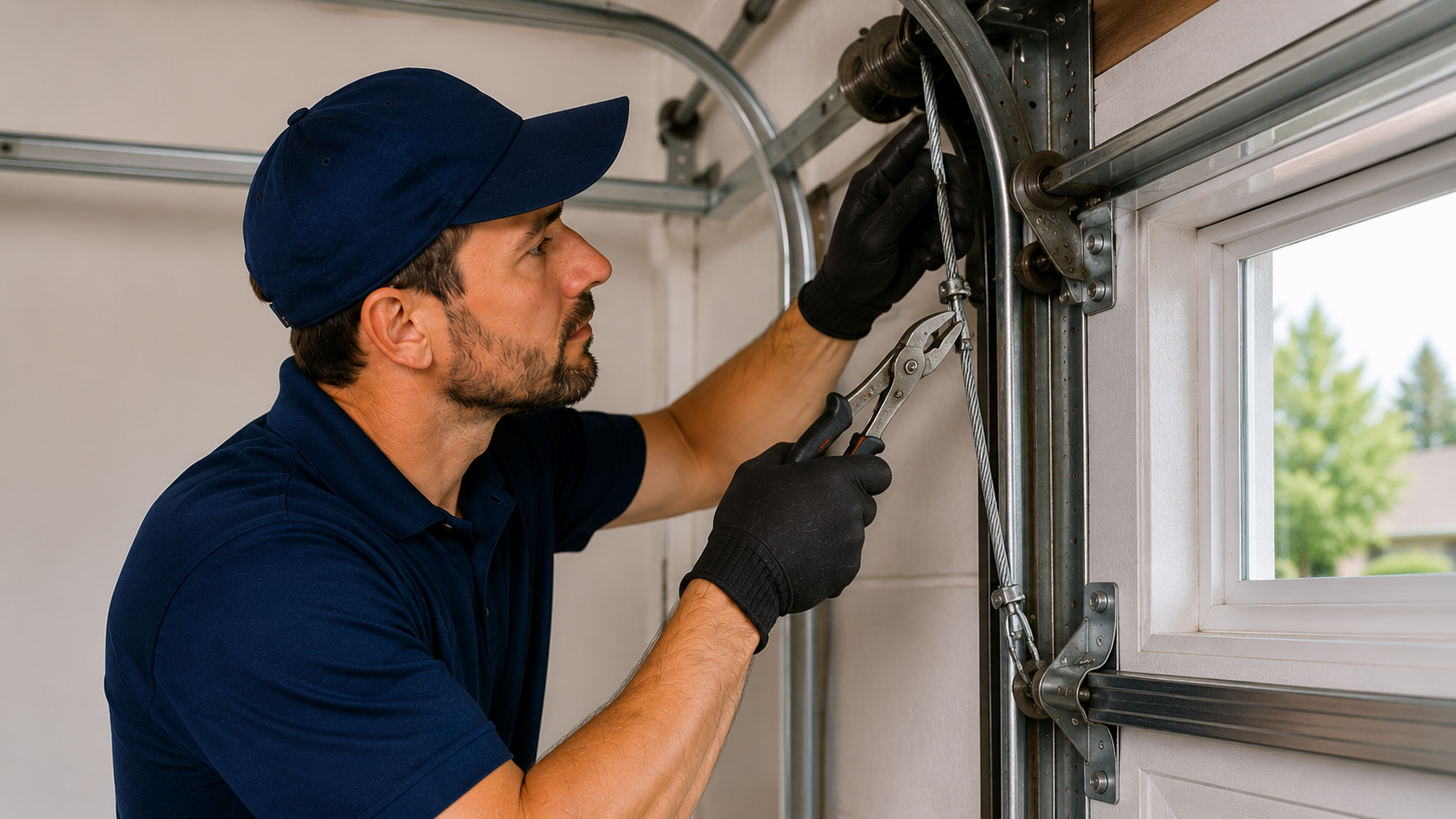 Garage door repair Leawood Kansas